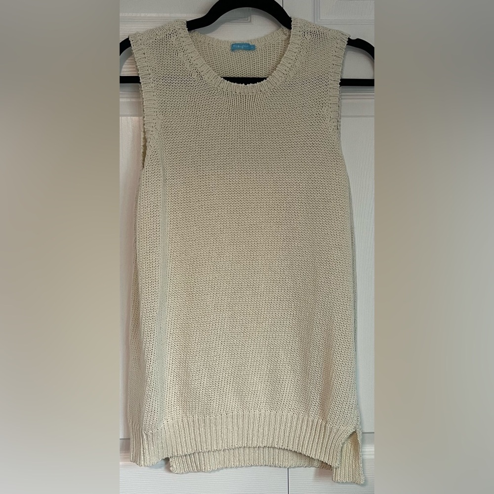 Women's J. McLaughlin Cream Alto Sweater Vest